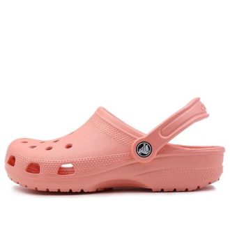 Crocs (Femmes) Classic Clog Chaussons de plage et de sport Rose 10001-737