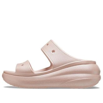 Crocs (femmes) Classic Crush Shimmer « Rose » 208602-6TY