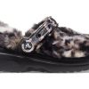 Crocs (femmes) Classic Fur Sure « Doublure Animal Oreo » 207303-0C4