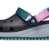 Crocs (femmes) Classic Hiker Clog « Black Gey Teal » 206772-988
