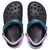Crocs (femmes) Classic Hiker Clog « Black Gey Teal » 206772-988