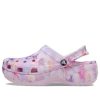 Crocs (femmes) Classic Platform Clog « Cherry Blossom » 208836-6W8