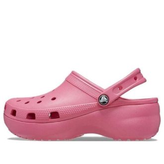 Crocs (femmes) Classic Platform Clog « Hyper Pink » 206750-6VZ