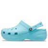 Crocs (femmes) Classic Platform Clog « Pure Water » 206750-4SS