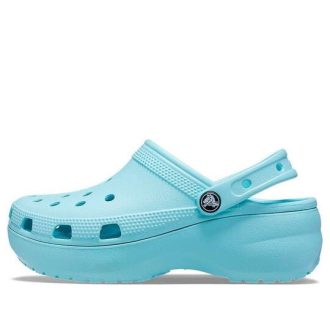 Crocs (femmes) Classic Platform Clog « Pure Water » 206750-4SS