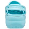 Crocs (femmes) Classic Platform Clog « Pure Water » 206750-4SS