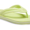 Crocs (femmes) Crocband Flip « Vert clair » 206100-3U4