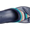 Crocs (femmes) Monterey Bead Strap Wedge « Bleu foncé » 206641-4HQ