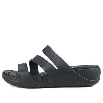 Crocs (femmes) Monterey Strappy Wedge 206304-001