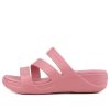 Crocs (femmes) Monterey Strappy Wedge « Rose » 206304-682