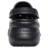 Crocs (Femmes) Petites sandales rétro Whale Crocs à semelle épaisse noires 206302-001