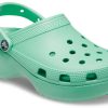 Crocs (femmes) Sabot plateforme classique « Jade Stone » 206750-3UG