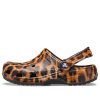 Crocs (Femmes) Sabots classiques imprimés animaux Sandales de plage décontractées Imprimé léopard 206676-90L