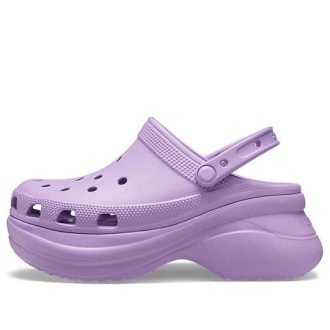 Crocs (Femmes) Sabots classiques Rétro Crocs Outdoor Semelle épaisse Sports Sandales Violettes 206302-5PR