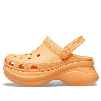 Crocs (Femmes) Sabots classiques Rétro Crocs Semelle épaisse Orange Petites sandales baleines 206302-801