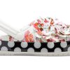Crocs (femmes) Timeless Clash Roses Floral Dots Clog « Blanc Rouge Noir » 205372-97D