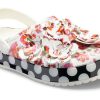Crocs (femmes) Timeless Clash Roses Floral Dots Clog « Blanc Rouge Noir » 205372-97D