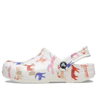Crocs (GS) Classic Character Print Clog K « Blanc Rouge Bleu » 209695-9CD
