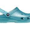 Crocs (GS) Classic Glitter Clog « Bleu sarcelle » 206993-4SS