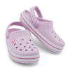 Crocs (GS) Crocband Clog « Rose Blanc » 207006-6GD