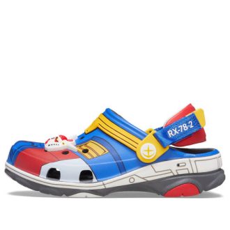 Crocs (GS) x Gundam – Sabots tout-terrain « Rouge et bleu » 210129-0DA