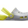 Crocs Kids Crocs Classic clog Sandales de sport « Gris Vert » 10400-06T