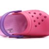 Crocs Kids Crocs Classic clog Sandales de sport « Rouge, rose, violet » 204991-66I