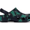 Crocs Kids Crocs Classic clog Sandales de sport « Vert Noir » 207017-4HQ