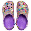 Crocs Lisa Frank x Classic Clog « Violet fluo et cœurs multiples » 207736-573