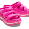 Crocs Mega Crush Triple Strap « Rose » 209842-6TW