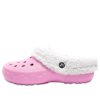 Crocs Mommoth Evo Clog Chaussons de sport légers et résistants, maintien au chaud, rose 12878-6U5