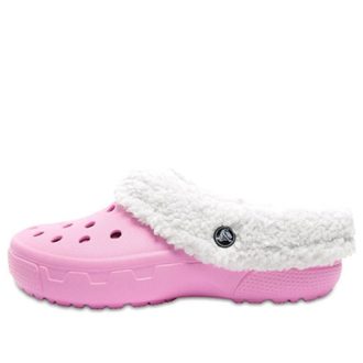 Crocs Mommoth Evo Clog Chaussons de sport légers et résistants, maintien au chaud, rose 12878-6U5