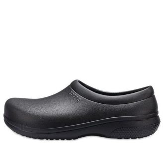 Crocs On The Clock Work Slip On « Noir » 205073-001