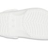 Crocs (PS) Classic Baya, sabots doublés « Blanc Gris » 207500-11H
