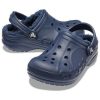 Crocs (PS) Classic Baya, sabots doublés « bleu marine » 207500-463