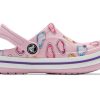 Crocs (PS) Classic Clog Chaussures à motifs multicolores Rose 207020-6GD