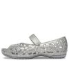 Crocs (PS) Isabella Flower Flat « Argent » 205461-040