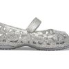 Crocs (PS) Isabella Flower Flat « Argent » 205461-040