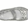 Crocs (PS) Isabella Flower Flat « Argent » 205461-040