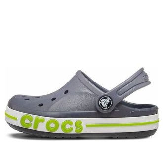 Crocs (PS) Petites sandales Crocs Outdoor Beach Sports Gris Vert « Gris Vert » 205100-025