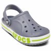 Crocs (PS) Petites sandales Crocs Outdoor Beach Sports Gris Vert « Gris Vert » 205100-025