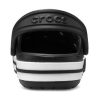 Crocs (PS) Petites sandales Crocs Outdoor à talon plat, plage, sport, noir et blanc « Noir et blanc » 205100-001