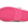 Crocs (PS) Petites sandales de sport à talon plat d&rsquo;extérieur Crocs Rose 202282-6MI