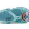 Crocs (PS) Petites sandales de sport à talon plat pour l&rsquo;extérieur, bleu glacier, 205534-4O9