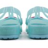 Crocs (PS) Petites sandales de sport à talon plat pour l&rsquo;extérieur, bleu glacier, 205534-4O9