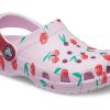 Crocs (PS) Sabots classiques à imprimé fruit, sandales de sport élégantes roses 207150-6GD