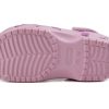 Crocs (PS) Sabots classiques à motif papillon, sandales d&rsquo;extérieur à talon plat, sandales de sport roses 206414-6GD