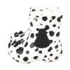 Crocs (TD) Bottes Crocs Classic I AM Dalmatian « Blanc Noir » 209079-103