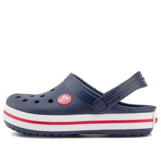 Crocs (TD) Sabots Crocs Crocband « Marine Blanc » 207005-485