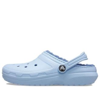 Crocs (TD) Sabots doublés classiques Crocs « Bleu ciel » 207009-4NS